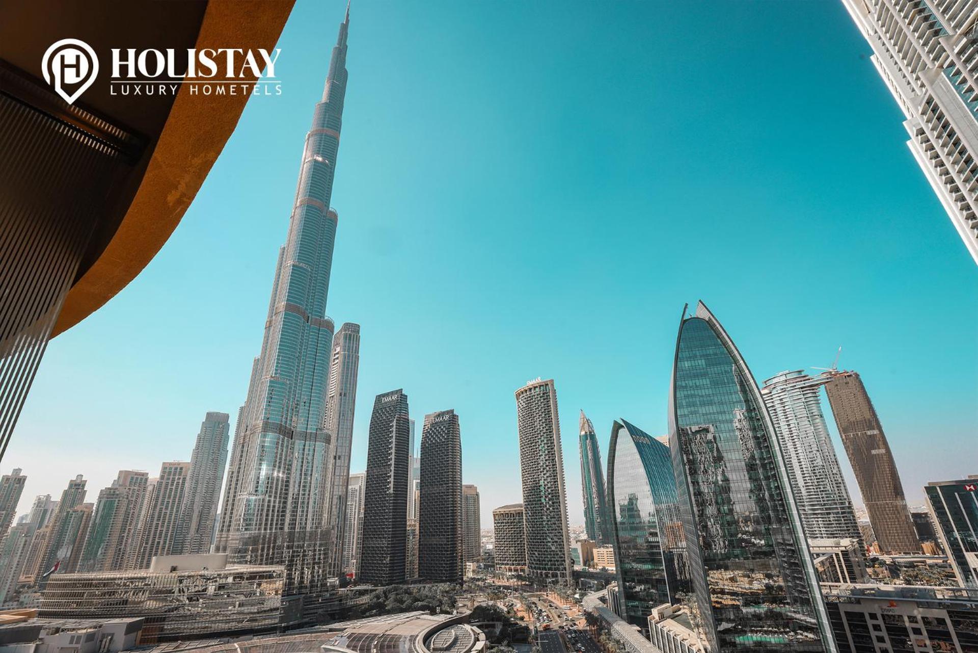 Holistay Luxury Homes - Burj Khalifa View - Direct Access Dubai Mall Zewnętrze zdjęcie